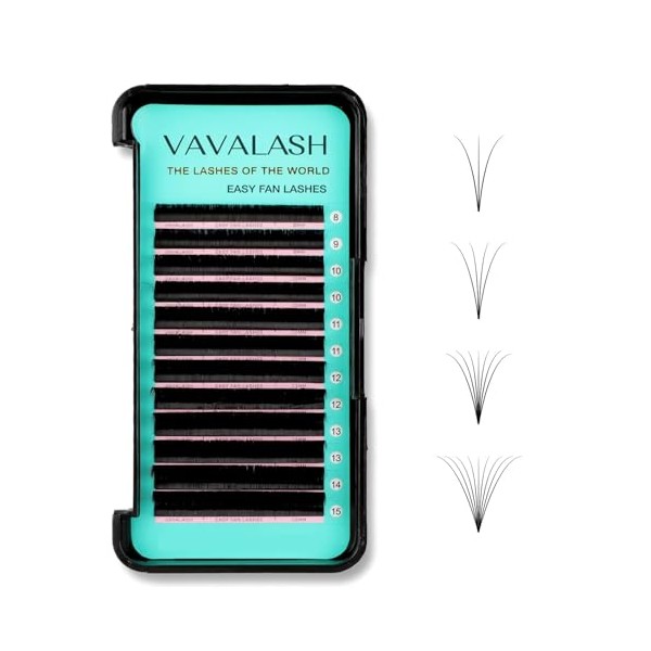 VAVALASH Eyelash Extension Supplies C Curl 0.03 Rapid Volume Lash