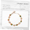 TEHAUX Wooden Beads Anklet Shell Chain for Women Knitted Ankle