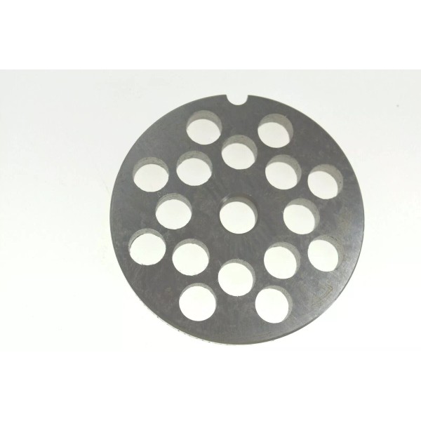 Smokehouse Chef 3/8" (10 mm) SS meat grinder plate for