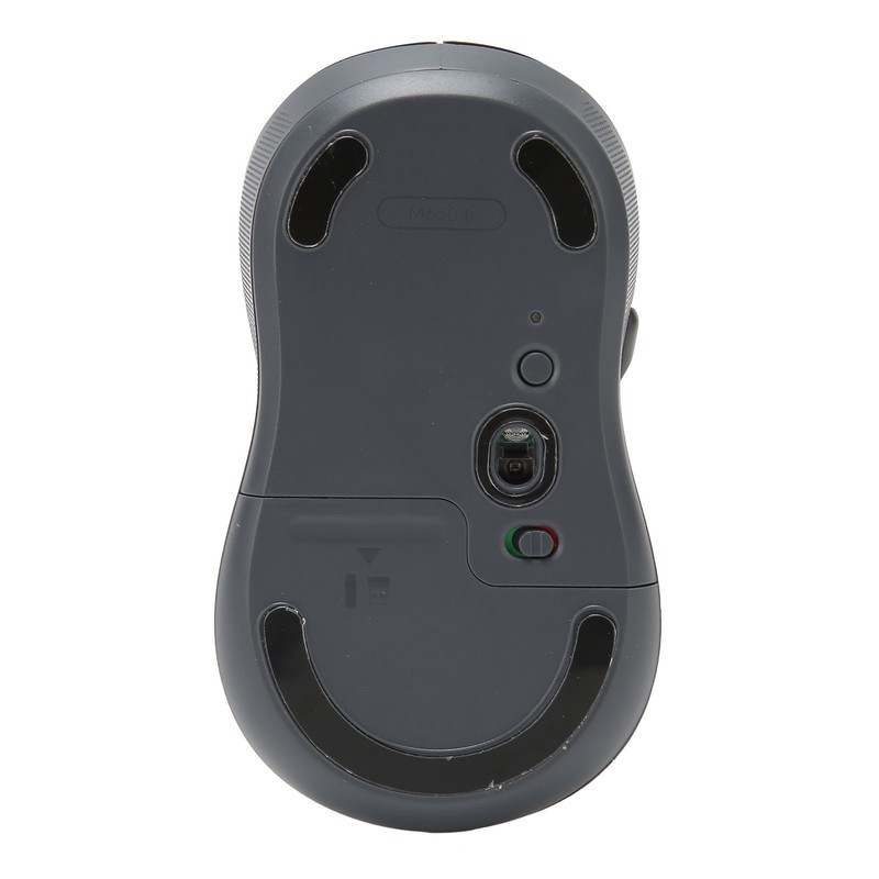 Wireless Mouse Black BT Or USB Receiver Silent Click Adjustable
