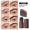 Sello De Cejas, Eyebrow Stencil stamp Kit, Polvo para Cejas