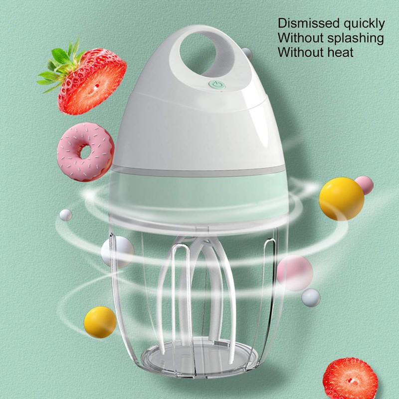Alvinlite 900 ml Kleiner Stand-Eiermixer, elektrischer Schneebesen, Mini-Mixer-Schaumer perfekt für