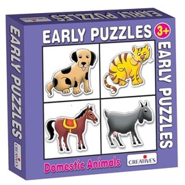 Creative Educational Early Years Domestic Animals Puzzles