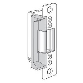 Adams Rite 7100-410-628 Electric Strike for Aluminum Jambs. 16 Volt DC. Fail Secure. 628 Clear Anodized Finish.
