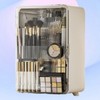 Desk organization shelf cosmetic display stand full cover drawer type brush