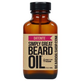 DATENITE Scented Beard Oil - Beard Conditioner 3 Oz Easy Applicator - Natural - Vegan and Cruelty Free Care for Beards - America's Favorite