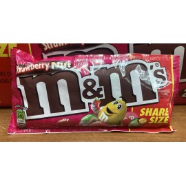 M & M Rare Strawberry Nut M&Ms 2019 Limited Edition Share Size Bag M&M (3.27 OZ Bag)