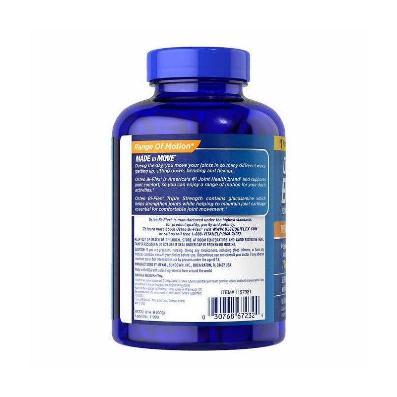 OProCyn Osteo Bi-Flex Triple Strength, 200 Tablets