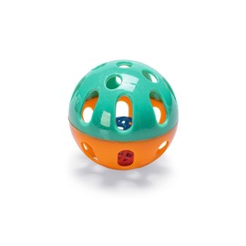 Beeztees Plastic Jingle Ball for Rodents Assorted, 9 cm