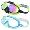Vvinca Swimming Goggles Children Pack of 2 for Years 3-6