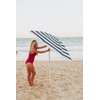 PICNIC TIME 5.5 Ft Portable Beach Umbrella, Lightweight UV Protection