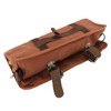 Bartender Tool Bag Canvas Leather Bartender Roll Bag Portable Multiple