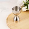 Cocktail Measuring Jigger, Double Sided Stainless Steel Bell Cocktail Jigger