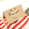 25 Place Cards Christmas Gnome - Place Cards to Write