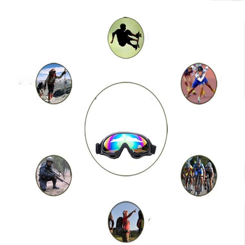 Ski Goggles Windshield Splash Guard Outdoor Sports Glasses Motorcycle Wind