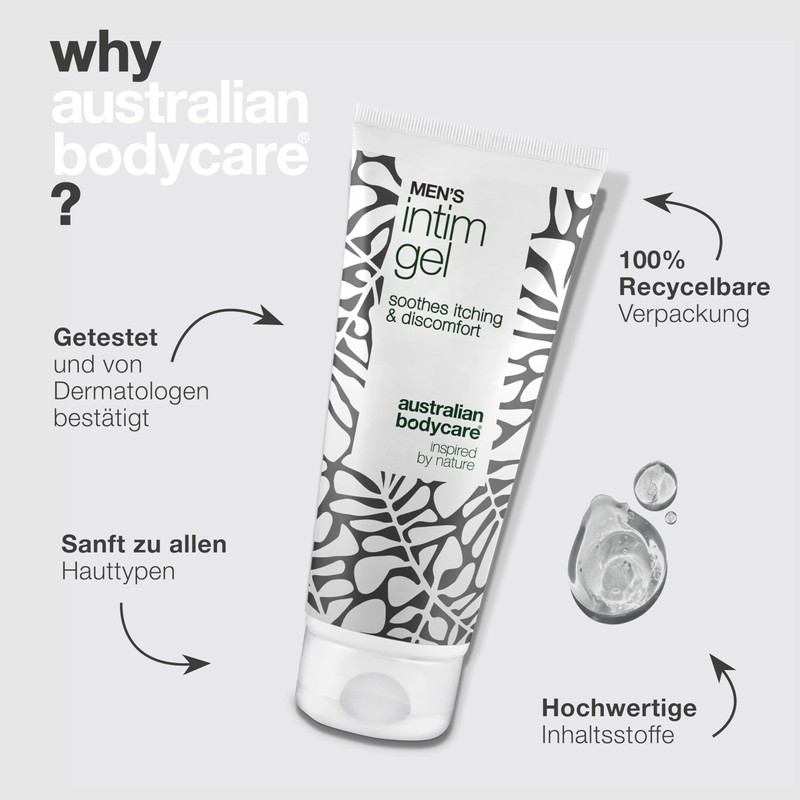 Intimate Gel for Men - Soothes Redness, Itching & Irritation