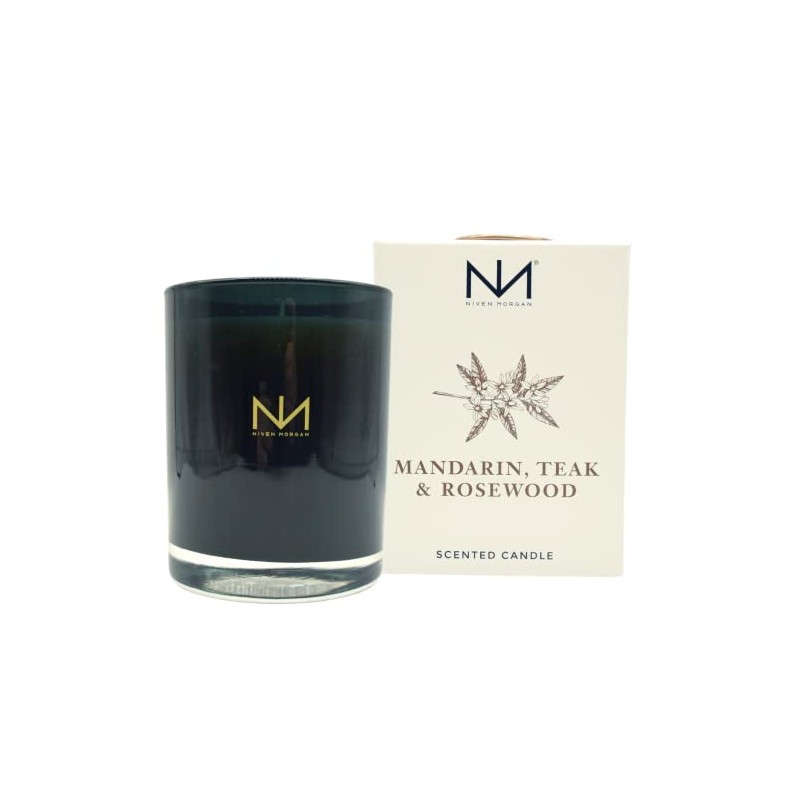 Niven Morgan Mandarin, Teak and Rosewood Scented Candle 11 oz