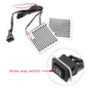 Moofey 12v Heated Motorcycle Grips, Handlebar Pad Fits Universal Grip