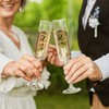 Urllinz 50th Wedding Anniversary Champagne Flutes Gifts-50th Anniversary Decorations,Best Anniversary
