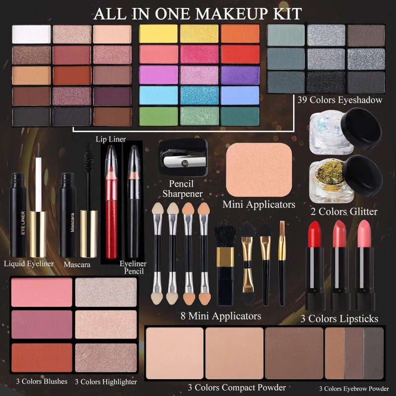 Morneca Kit De Maquillaje Completo Con Espejo Mujer No. 2