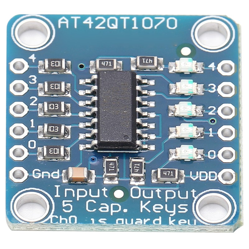 Sensor Module Capacitive Touch Screen Detector Board with Pin Header