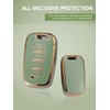 TECART Key Fob Cover Fit for Kia K5 K7 Soft