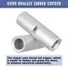 460PCS Non Insulated Butt Connectors Kit, Sopoby Butt Splice Connectors,