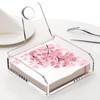 Napkin Holder for Table, 7"x7" Clear Acrylic Luncheon Napkin Holder