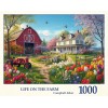 Tau Puzzles-1000 Random Cut Pieces-Life On The Farm
