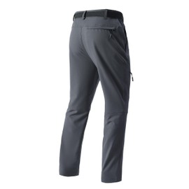 nailiko Men's Lightweight Hiking Pants Quick-Dry Waterproof Outdoor Cargo Pants with Stretchable Waist