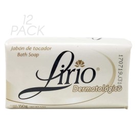 Lirio Dermatologico Bar Soap 5.3 oz Glycerin Antibacterial 14-Pack Skin Care