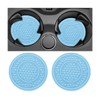 TSUGAMI 2PCS Car Cup Holder Coasters, 2.75 Inch Non-Slip Vehicle