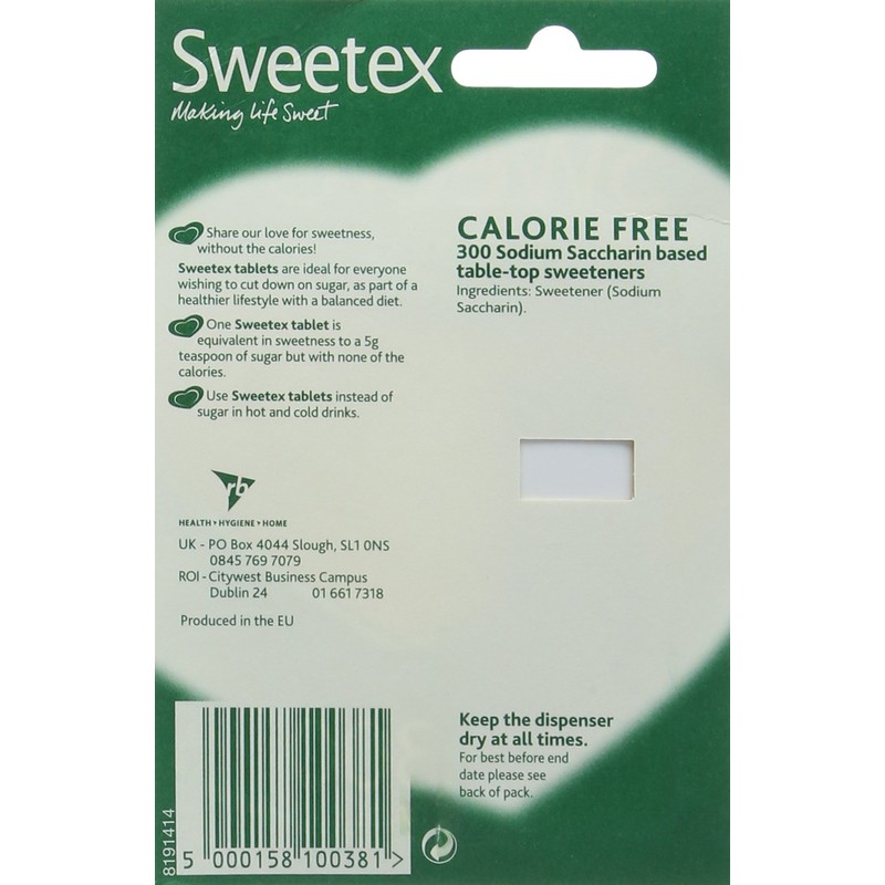Sweetex Dispenser 300 Tablets