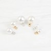 20 Pcs Small Pearl Buttons Round Pearl Bridal Buttons Crystal