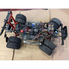 Traxxas TRX-4 Aluminum Dually Wheel Adapter Kit (8x8) For 1/10 Traxxas TRX-4 Silver