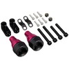 Kijima YZF-R25/YZF-R3 YAMAHA 405-3102 Motorcycle Parts Body Slider, Pink