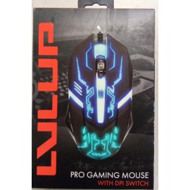LVLUP PRO RGB BACKLIT GAMING MOUSE WITH DPI SWITCH 800/1000/1200 DPI