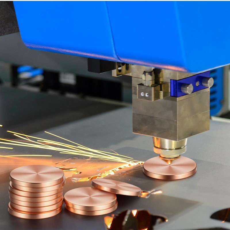 Otoolling 10 Pcs Copper Round Discs 1-1/4" Dia. x 1/8"