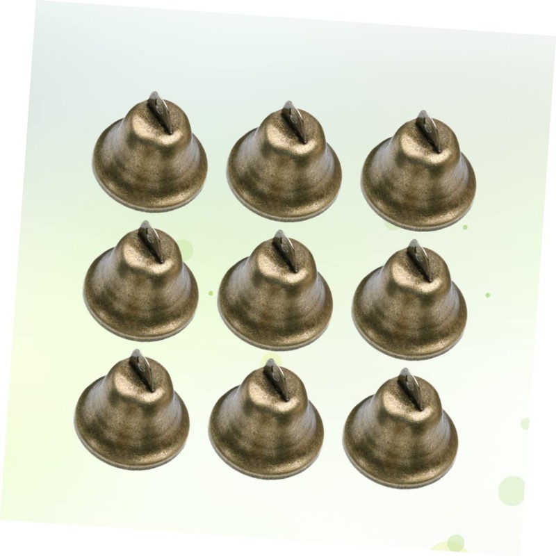 BIUDECO DIY Craft Bronze Bells 20pcs Set Small Bells for