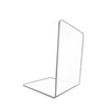 LOVIVER Acrylic Bookend for Shelves Book Holder Non Skid Heavy