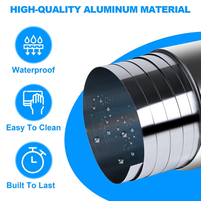 Tottist Aluminum Roof Flashing Roll - Sealing Windows, Doors, Siding