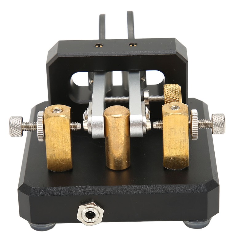 Morse Code Key Double Paddle Automatic Shortwave Portable CW Morse