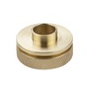 POWERTEC Router Guide Bushing Solid Brass 5/8", Short Shank Precision