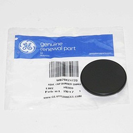 Ge WB16X28654 ASM. Cap, Burner Small V2 Genuine Original Equipment Manufacturer (OEM) Part
