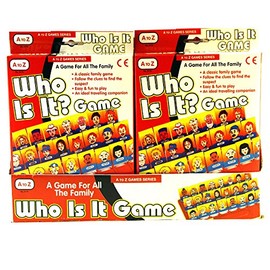 A to Z Who Is It? Traditional Childrens Travel Game Toy