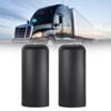 Truck Black Pair Set Mirror Covers Black Housing Door Rearview