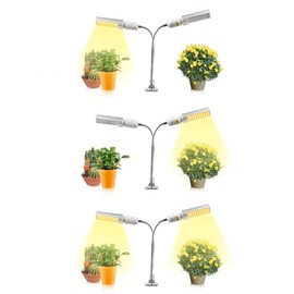 WUGEIN Yellow Grow Light, Full Spectrum Plant Light, 3000 K, 5000 K, 660 nm