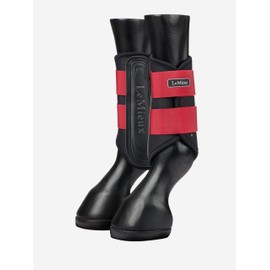 LeMieux Grafter Brushing Horse Boots - Protective Gear and Training Equipment - Equine Boots, Wraps & Accessories - Chilli - Medium