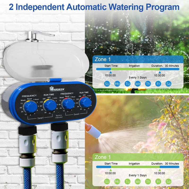 Smart Irrigation Water Timer | Automatic Garden Watering Controller for