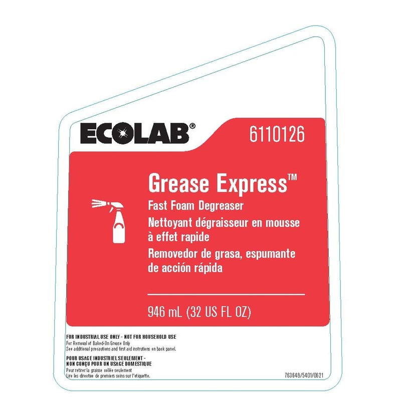Ecolab Grease Express™ Fast Foam Degreaser